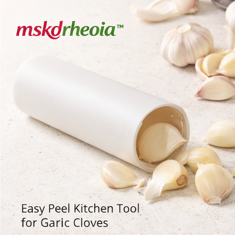 mskdrheoia™ Silicone Garlic Peeler Tube – Easy Peel Kitchen Tool for Garlic Cloves